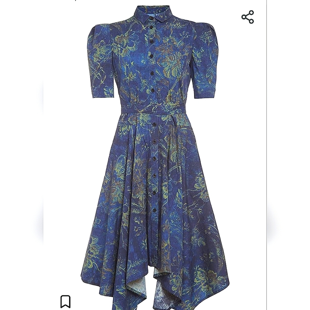🎉HP!🎉 Gary Graham Amanda Dress Size M - Picture 3 of 4